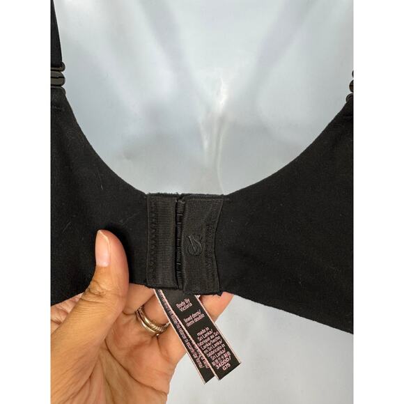 Victoria’s Secret Body by Victoria Demi Bra 34DDD Black Lace - Picture 6 of 8